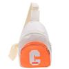 Bolso para niños, moderno y moderno, con letras en contraste de colores, estilo occidental, bandolera de nailon para bebés pequeños.