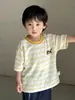 Ropa de Verano para Niños de Manga Corta 2026 Nuevo Estilo Camisetas de Verano para Niños Pequeños y Medianos, Clase A, Elegantes
