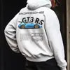 Moletom Oversized Novo Gótico Transfronteiriço Manga Longa Harajuku Unissex Estético Hip-Hop Retrô Friends Inverno