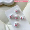 Gatito Kt Gato Dibujo Animado Arte de Uñas Lindo Resina Pedrería Hellokitty Uña Pasador de Cabello Hecho a Mano DIY Joyería Accesorios