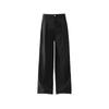 Pantalones Machete Holgados de Marca de Moda para Hombre Verano Estilo Americano Caída Casual Pierna Ancha Alta Calle Todo Combinable Rufián Guapo Pantalones Plisados