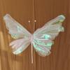 Mariposa Simulada Boda Festival Atmósfera Romántica Decoración Decoración del Hogar Accesorios para Fotografía Tul de Colores Día de San Valentín Chino Escena de Boda