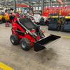 Minicargador Skid Steer con Ruedas Spot 380 Bulldozer Agrícola Mina de Carbón Carga y Descarga Cargador Multiusos