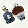 26 Chaveiros Personalizados Tendência Culturais e Criativos Pingentes Bordados Marca de Anime Ip Tags de Chave Bordadas Criativas Decorações