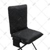 Funda de Cojín Calefactable Impermeable Acolchada de Algodón Pongee para Silla, Interfaz USB, Ajuste de Temperatura de Tres Velocidades, Funda de Silla Desmontable