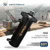 Cilindro Hidráulico de Flange Superior de 50 Toneladas Guindaste Cilindro Hidráulico Especial Fronteira Ponto Personalizado Componentes Hidráulicos de Engenharia