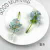 Guirlanda Mini Lavanda Flor Artificial DIY Jacinto Cabeça de Flor Falsa Material para Coroa Acessórios Itens de Decoração para Casa