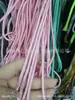 Cuerda de Nylon Trenzada con Alma de Cuerda 16 Hilos Cuerda Decorativa para Exteriores de Seguridad Cuerda de Nylon de 3 mm Cuerda de Tracción Cuerda para Cortinas Cámara