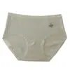 Pantaletas Lisas para Mujer Algodón Puro Flor Pequeña Amigables con la Piel Entrepierna de Algodón Puro Estilo Japonés Estudiante Sin Marca Transpirables Verano Pantaletas Triángulo