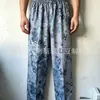 2026 Novo Estilo Direto do Fabricante Gaze de Algodão Calças para Meia-Idade e Idosos Tamanho Grande Masculino Transfronteiriço