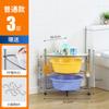 Estante de almacenamiento de lavabo de acero inoxidable, estante triangular para baño y cocina, estante de suelo multicapa para inodoro