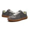 Putian Dexun Zapatos Cuero Retro Zapatos Forrest Gump Hombre Piel Genuina Diseño de Nicho Casual Zapatos de Patineta Versátiles Transpirables Caña Baja Modernos