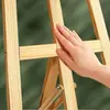Pizarra de Dibujo para Exteriores de Madera Maciza, Doble Cara, 8 Paneles, 4K, para Estudiantes de Arte, con Pizarra de Graffiti de Madera tipo Soporte