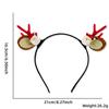 Decoraciones para Fiesta de Navidad Diadema de Astas de Navidad Lindo Cascabel Diadema de Alce Accesorios para el Cabello Decoraciones de Navidad