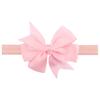 Diademas Nuevas de Estilo Europeo y Americano para Niños, Diadema de Lazo de Satén de Color Sólido Cola de Golondrina para Bebé, Accesorios Finos para Cabello de Bebé para Todas las Estaciones