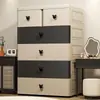 Armario de almacenamiento infantil extragrande y grueso 70-80 cm guardarropa de bebé organizador de ropa simple para el hogar armario de almacenamiento