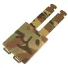 Base de Insignia de Moral de Velcro Multiusos Chaleco Táctico Mochila Base de Pegatina de Gancho Funcional Sistema Molle Brazalete