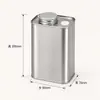 Latas de hojalata de grado alimenticio hechas a medida, incluyendo latas cuadradas selladas para té, latas para comida de mascotas, latas para granos de café y recipientes para té de flores