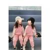 Ropa para Niñas Ropa Infantil Estilo Occidental Suéter de Otoño Ropa de Otoño para Niños Pequeños y Medianos Estilo Coreano Combinación de Colores Otoño Nuevo Manga Larga Dos Piezas Camisa con Cremallera Moderna