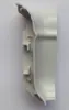 Esquina de Rodapié de Polímero Alto de 8 cm Accesorios de PVC Conector de Esquina de Rodapié de Plástico Tapón