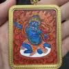 Gran Venta Tíbet Nepalero Puro Pintado a Mano Thangka Ocho Guardianes del Zodíaco Núcleo de Tarjeta 4*5