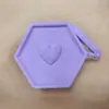 Bolsa de Almacenamiento Popular de Goma Transfronteriza, Color Sólido, Bolsa Pequeña Cuadrada Simple para Maquillaje, Directo del Fabricante, Se Puede Imprimir Logo a Color