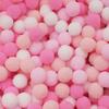 Decoraciones de bolas esponjosas rosas de alta elasticidad, hechas a mano, para niños, lindas y creativas, material hecho a mano, bolsa, accesorios de bolas esponjosas