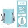 Balde para banho de pés isolado extra alto acima do joelho, dobrável e portátil, com suporte dobrável, balde para lavar os pés, bolsa para banho de pés para mulheres