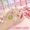 Pegatinas Apilables Sólidas Estampadas 3D de Dibujos Animados con Forma de Árbol de los Deseos, Juguete Pequeño Decorativo Creativo Hecho a Mano