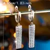 Amazon Moda Aretes Redondos de Diamante Completo de Dos Tonos para Mujer, Personalizados, de Gama Alta, Lujo Accesible y Estilo Versátil