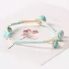Joyería de Cerámica Pulsera Dulce Pulsera con Hebilla Tejida Adulto Estudiante Femenina Longitud 16cm Estilo Simple Antiguo