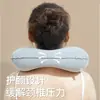 Almohada inflable en forma de U almacenamiento portátil tipo prensa soporte para el cuello de viaje almohada en forma de U almohada de viaje para el cuello protección del cuello artefacto para dormir