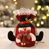 Bolsa de Doces de Presente de Natal para Crianças Decorações de Natal Bolsa de Maçã Véspera de Natal Bolsa de Frutas Bolsa de Presente