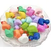Mini Pato Simulación Resina Animal Pequeño Dibujos Animados Accesorios para el Cabello Hecho a Mano DIY Accesorios de Pegamento de Crema Pequeños Adornos Estéreo