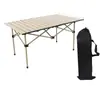 Mesa de rolinho de ovo transfronteiriça, cadeira portátil, cadeira dobrável de camping, mesa de barraca de churrasco, mesa de piquenique ao ar livre, mesa e cadeira dobráveis atacado