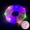 Anillo de Pelo Luminoso LED Intestino Grueso Anillo de Pelo Navideño Brillante Cuerda de Cabeza de Satén Anillo de Pelo Intestino Grueso Cuerda de Pelo Tocado Flor de Cabeza Transfronteriza Europea y Americana