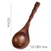 Criativo bambu estilo japonês concha concha de água concha de vinho colher de sopa de madeira colher de arroz colher de cozinha Colher de balde de madeira para cozinha