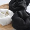 Meia-calça de Lã Grossa Pato para Crianças Meninas, Estilo Inverno, Leggings com Textura Vertical Fina, Com Pé, Antiderrapante, Espessura Média