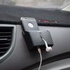 Almacenamiento de doble capa de gran capacidad para coche Bolsa de almacenamiento negra para teléfono móvil Regalos publicitarios se puede pegar y reutilizar en cualquier lugar del coche