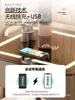 Mesita de Noche Inteligente Dormitorio Uso en Casa Multifuncional Luz Colgante Lujo Simple con Cerradura de Contraseña y Huella Dactilar Gabinete de Mesita de Noche Madera