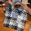 Bolsa de Mão Xiaohongshu, Produtos Estilo Tailandês, Nova Bolsa Tote Transversal de Tecido Artesanal para Armazenamento para Mulheres, Cesta de Mercado