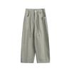 Pantalones casuales sencillos, holgados, rectos, resistentes, de estilo japonés, de moda, de primavera 2025
