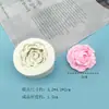 Molde de Silicone para Bolo com Flor de Rosa 3D Molde de Bolo Ferramenta Utensílio de Silicone para Assar Molde de Cubo de Gelo Flor