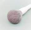 Pincel de Pó Branco Falso Grande e Fofo Pacote Único Pincel de Maquiagem Pincel de Maquiagem Portátil Super Macio Blush Iluminador
