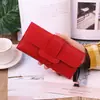Cartera de Mujer Larga 70% de Descuento Tipo Flip K Pequeña Fresca Estudiante Posición para Monedas Hebilla Multifuncional Cartera Exportación