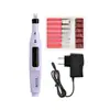 Polidor de Unhas Elétrico Transfronteiriço Recarregável por USB Portátil Caneta Polidora de Unhas Ferramenta de Manicure Portátil para Polir Unhas