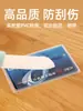 Funda protectora multifuncional para tarjetas de identificación, funda para tarjetas bancarias, funda magnética esmerilada, impermeable, transparente, para guardar tarjetas.