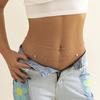 Cadena de cintura con borlas de mariposa de aleación retro, joyería transfronteriza europea y americana, estilo sexy e informal, cadena corporal para mujer