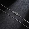 Collar chapado en plata transfronterizo de Amazon y eBay para mujer, cadena corta de semillas de melón para clavícula, nuevo collar coreano para mujer, joyería
