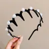 Nueva diadema de alta gama 2026, peine para el cabello estilo Maillard para peinar y arreglar los cabellos sueltos, accesorio para el cabello de uso diario estilo coreano para usar al aire libre